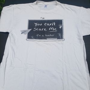 Vintage 90s Mens Comic T-shirt XL (Teacher)